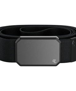 GROOVE BELT BLACK BRUSHED BLK