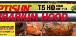 Zoo Med ReptiSun T5 HO High Output Reptile Terrarium Hood, 30L