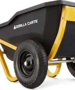 Gorilla Carts 10 Cu. ft. Evolution Poly Yard Cart