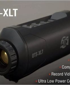 ATN OTS XLT Thermal Monocular w/ 50Hz Thermal Sensor, Smart Rangefinder, Classic Ergonomics, 10hrs+ Battery Power (2.5-10x)