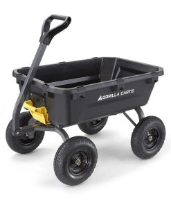 Gorilla Carts 7-cu ft Poly Yard Cart | GCG-7