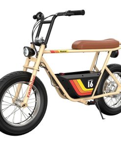 Razor Rambler 16 36V Seated Electric Scooter, Up to 15 MPH, Retro Style Minibike for Teen & Adult