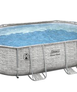 Coleman Power Steel Frame 16' x 10' x 48" Oval Pool Set