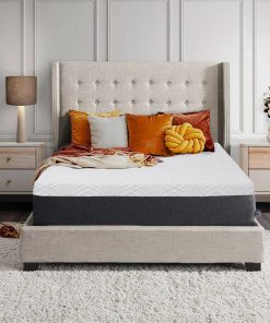 Sealy 12-Inch Medium Memory Foam Sealy Mattress Size: Twin - Black