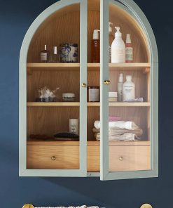 Fern Wall Cabinet by Anthropologie in Green, Size: L