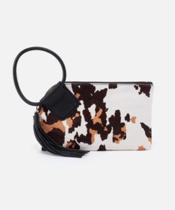 SABLE COWHIDE BLACK BROWN
