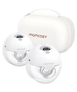 Momcozy Muse 5 Double Electric Breast Pump, Portable Breast Pump Green with Breast Pump Carrying Case Green, Size: 24 mm