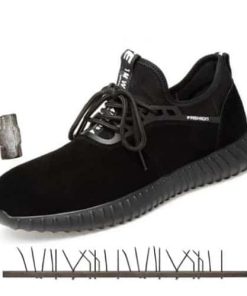 TearResistant Composite Toe Shoes Breathable Suede Steel Toe Shoes