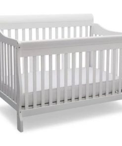 Delta Children Canton 4- in-1 Convertible Crib Bianca White